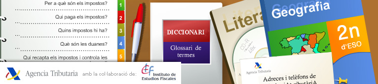 Agència Tributària, amb la col.laboració d'Institut d'Estudis Fiscals.
